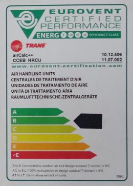 Label d’efficacité énergétique
